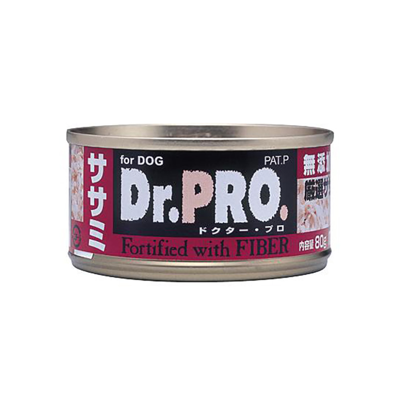 [ニチドウ] Dr.PRO. ササミ缶 80g ●通販サイト掲載販売不可