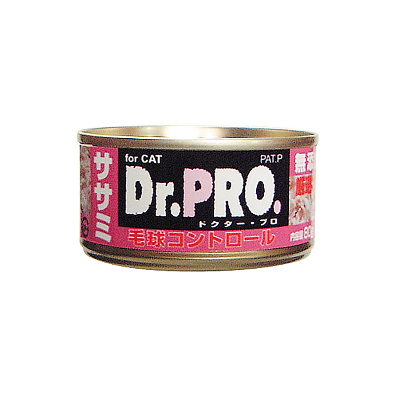 [ニチドウ] Dr.PRO. ササミ缶 猫用 80g ●通販サイト掲載販売不可