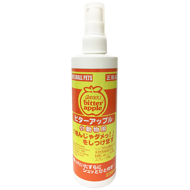 [ニチドウ(直送)] ビターアップル 小動物用 236ml ※メーカー直送 ※発注単位・最低発注数量(納価合計：税抜２万円以上)にご注意下さい