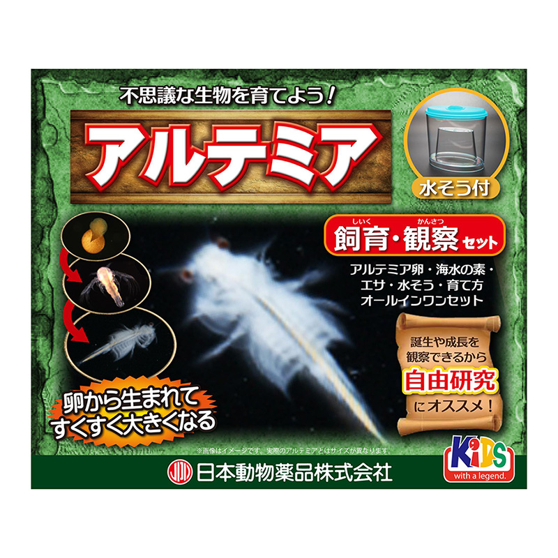 [ニチドウ(直送)]  アルテミア飼育観察セット ※メーカー直送 ※発注単位・最低発注数量(納価合計：税抜２万円以上)にご注意下さい