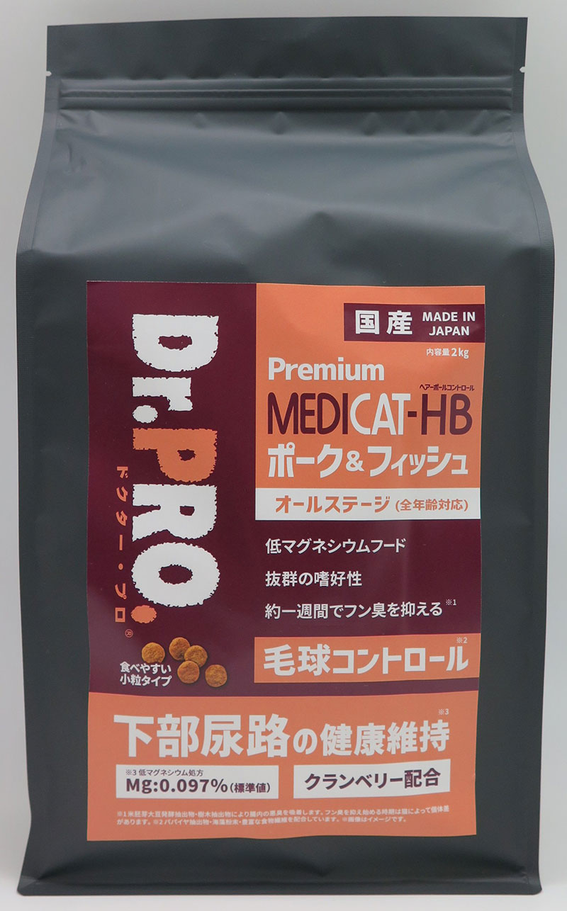 [ニチドウ] Dr.PRO. キャット ポーク&フィッシュ 2kg ●通販サイト掲載販売不可