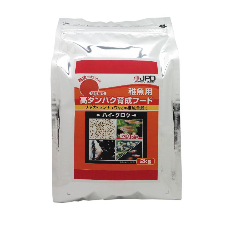 ［ニチドウ(直送)］高タンパク育成フード ハイ・グロウSS 2kg ※メーカー直送 ※発注単位・最低発注数量(納価合計：税抜２万円以上)にご注意下さい