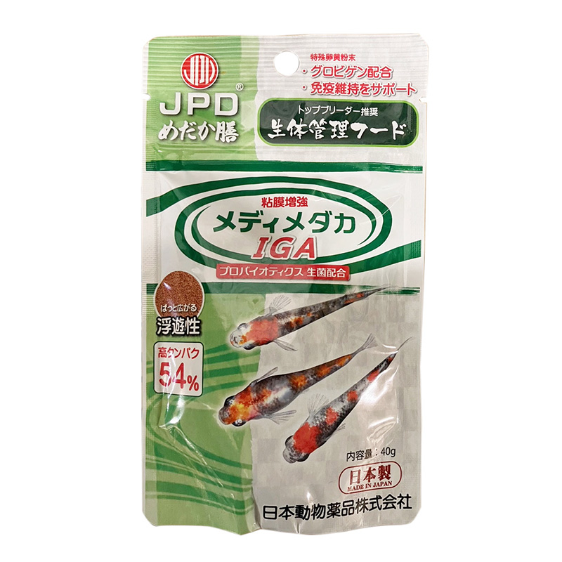 [ニチドウ]めだか膳メディメダカIGA 40g