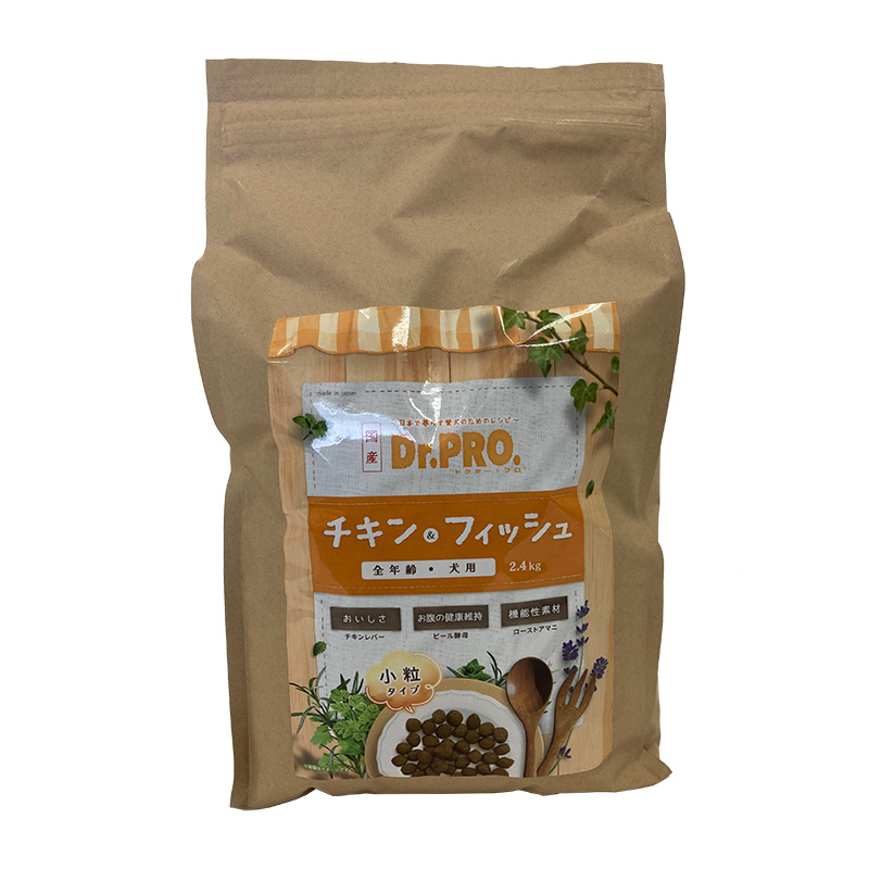 ［ニチドウ］Dr.PRO.チキン＆フィッシュオールステージ 2.4kg ●通販サイト掲載販売不可