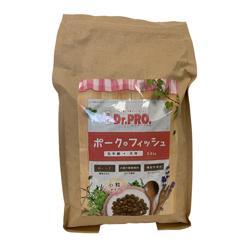 ［ニチドウ］Dr.PROポーク＆フィッシュオールステージ 2.4kg ●通販サイト掲載販売不可