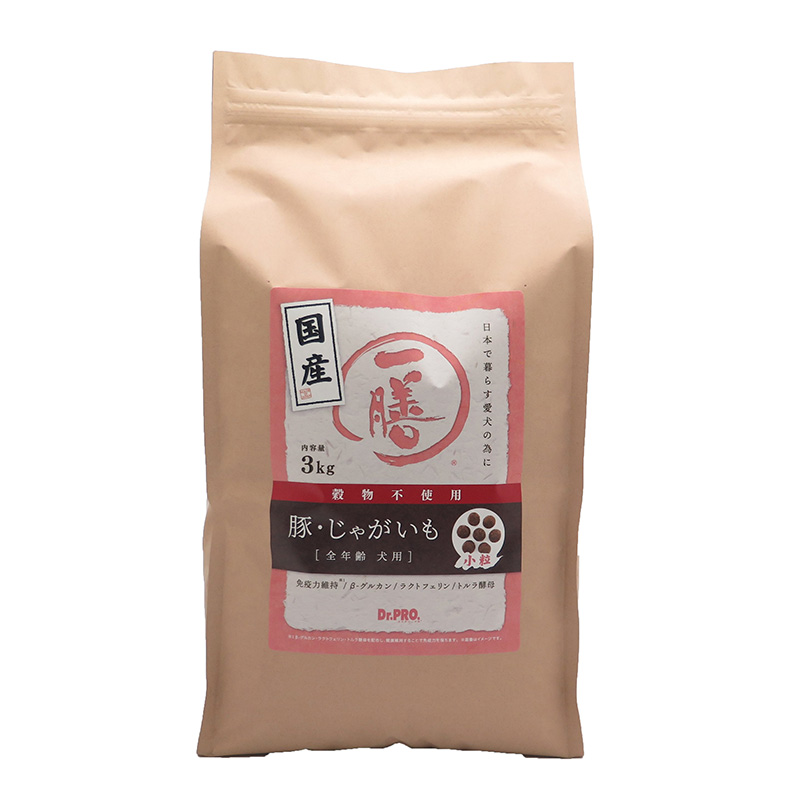 ［ニチドウ］Dr.PRO一膳 豚･じゃがいも 3kg ●通販サイト掲載販売不可＜専門店商材＞