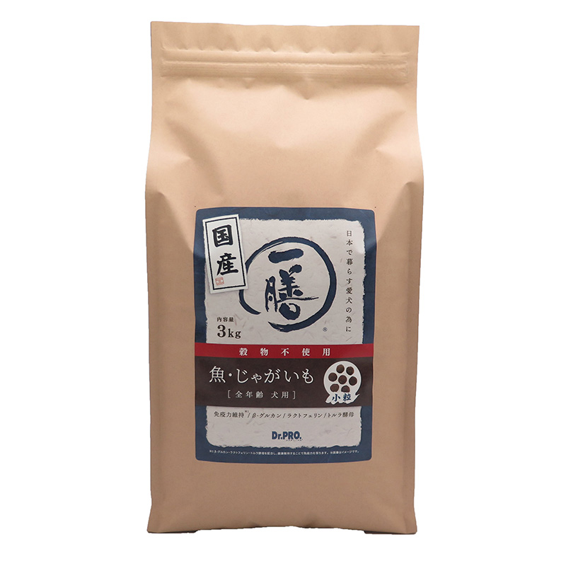［ニチドウ］Dr.PRO一膳 魚･じゃがいも 3kg ●通販サイト掲載販売不可＜専門店商材＞