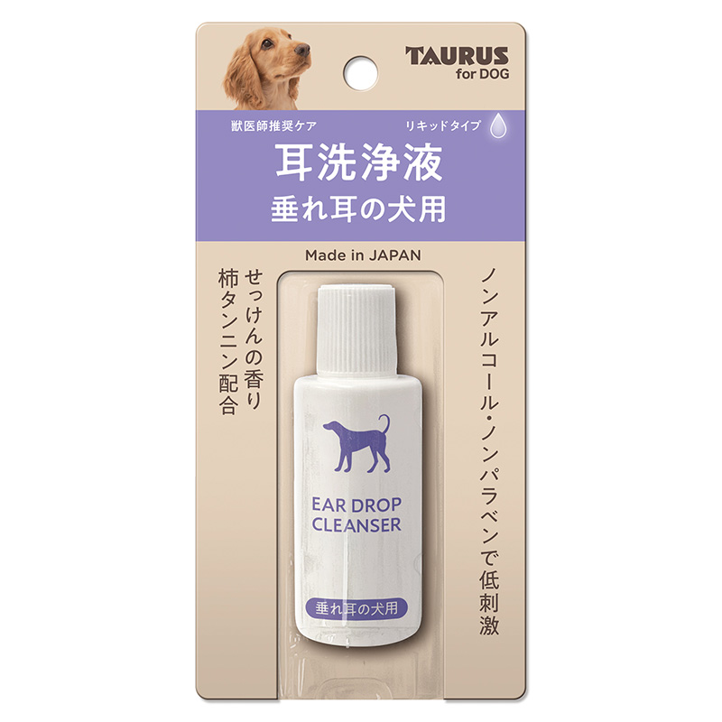 [トーラス] 耳洗浄液 垂れ耳の犬用 25ml