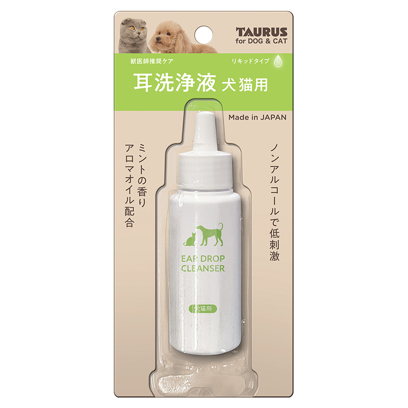 [トーラス] 耳洗浄液 犬猫用 60ml　