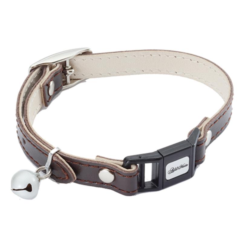 ［ペティオアドメイト(直送)］レザースタイルキャットカラー SS ブラウン