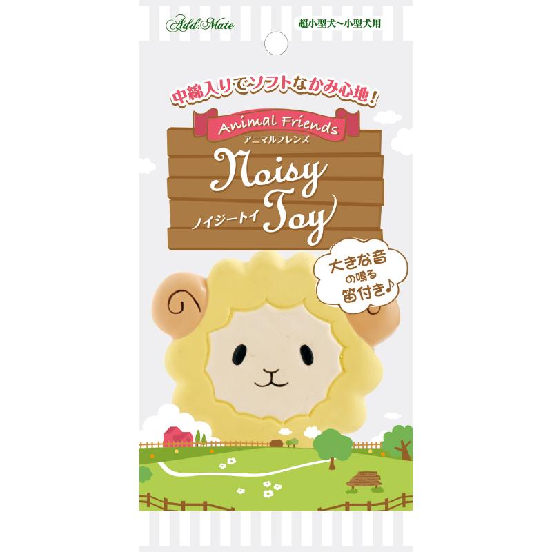 ［ペティオアドメイト(直送)］Animal Friends Noisy Toy ひつじさん