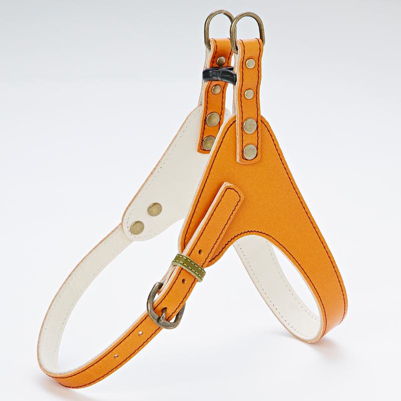 ［ペティオアドメイト(直送)］アンティークレザースタイルハーネス SS キャメル