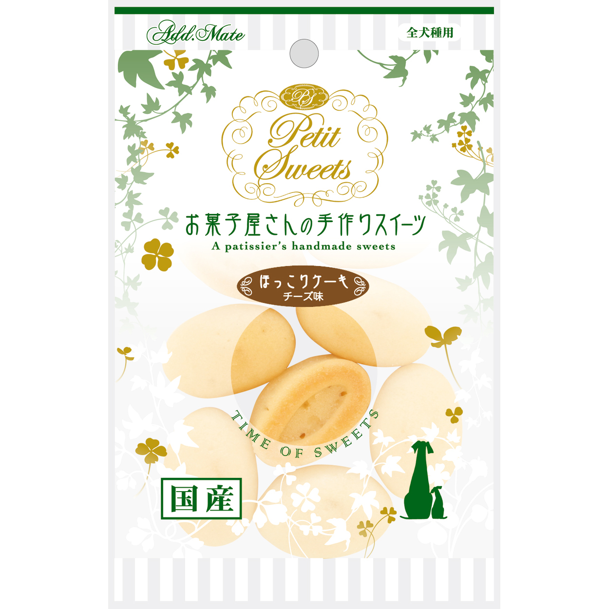 ［ペティオアドメイト(直送)］Petit Sweets ほっこりケーキ チーズ味 8個入