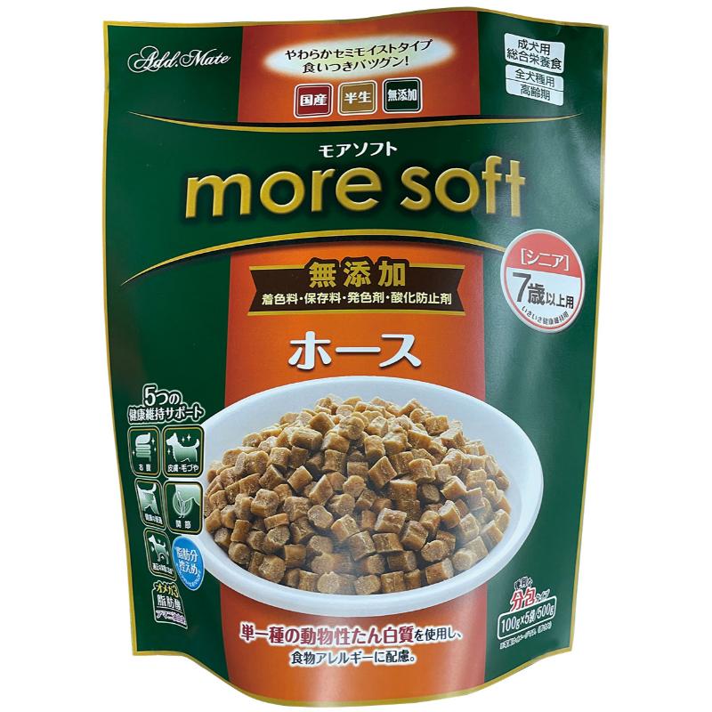 ［ペティオアドメイト(直送)］more soft ホースシニア 500g