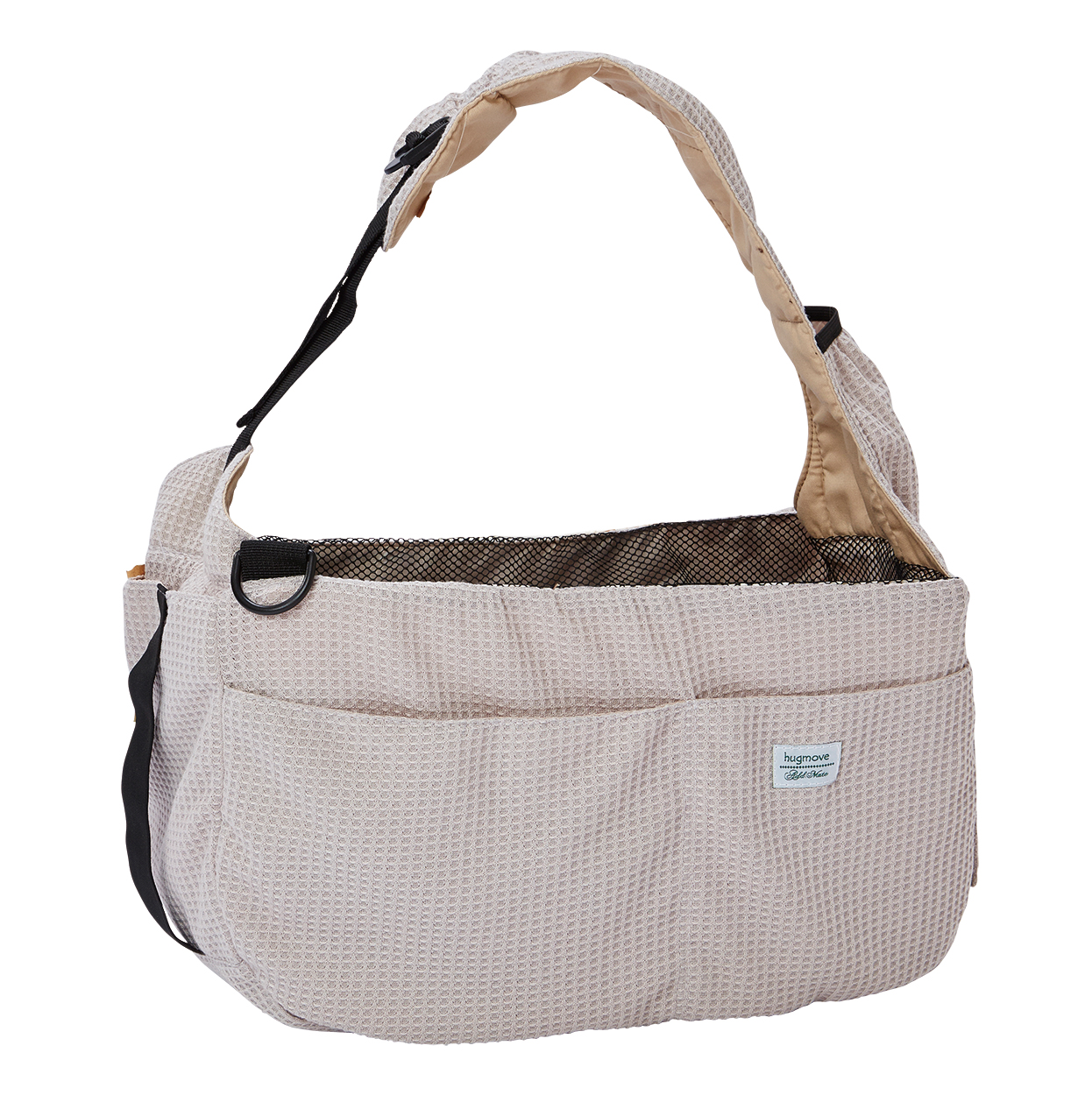 ［ペティオアドメイト(直送)］ハグムー ハーティスリングキャリー グレー