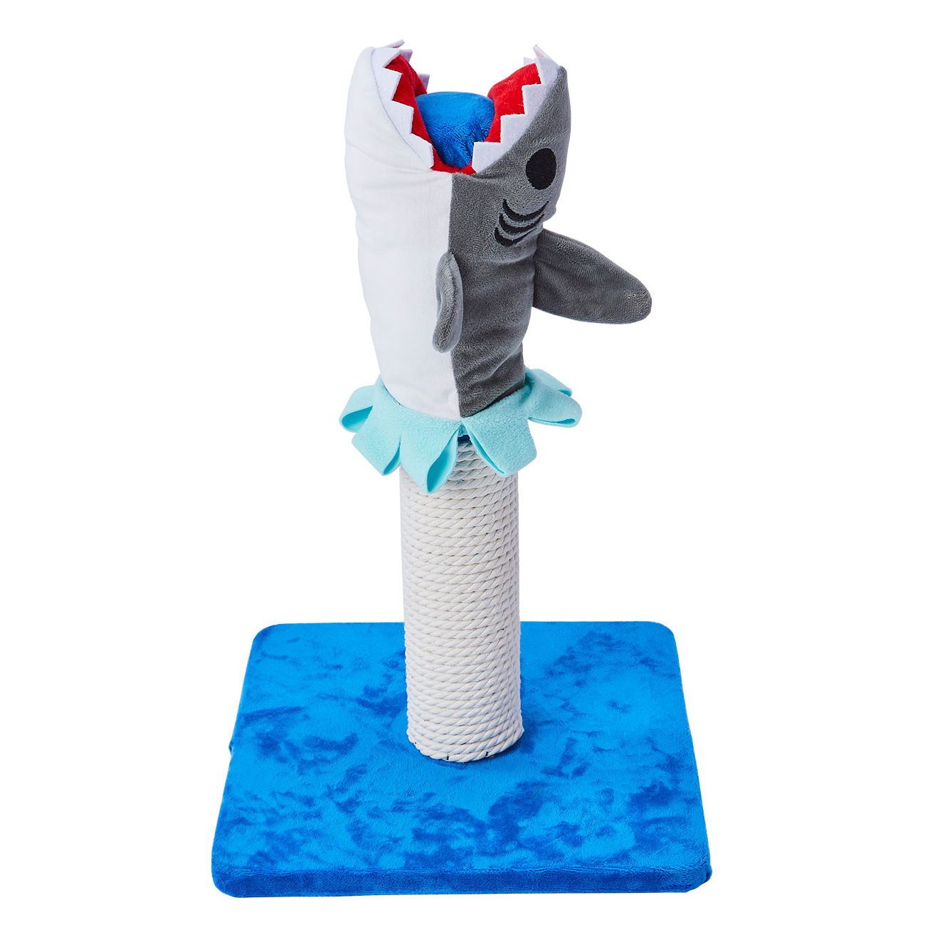 ［ペティオアドメイト(直送)］つめみがきジョーズ 組み替えられる サメポール