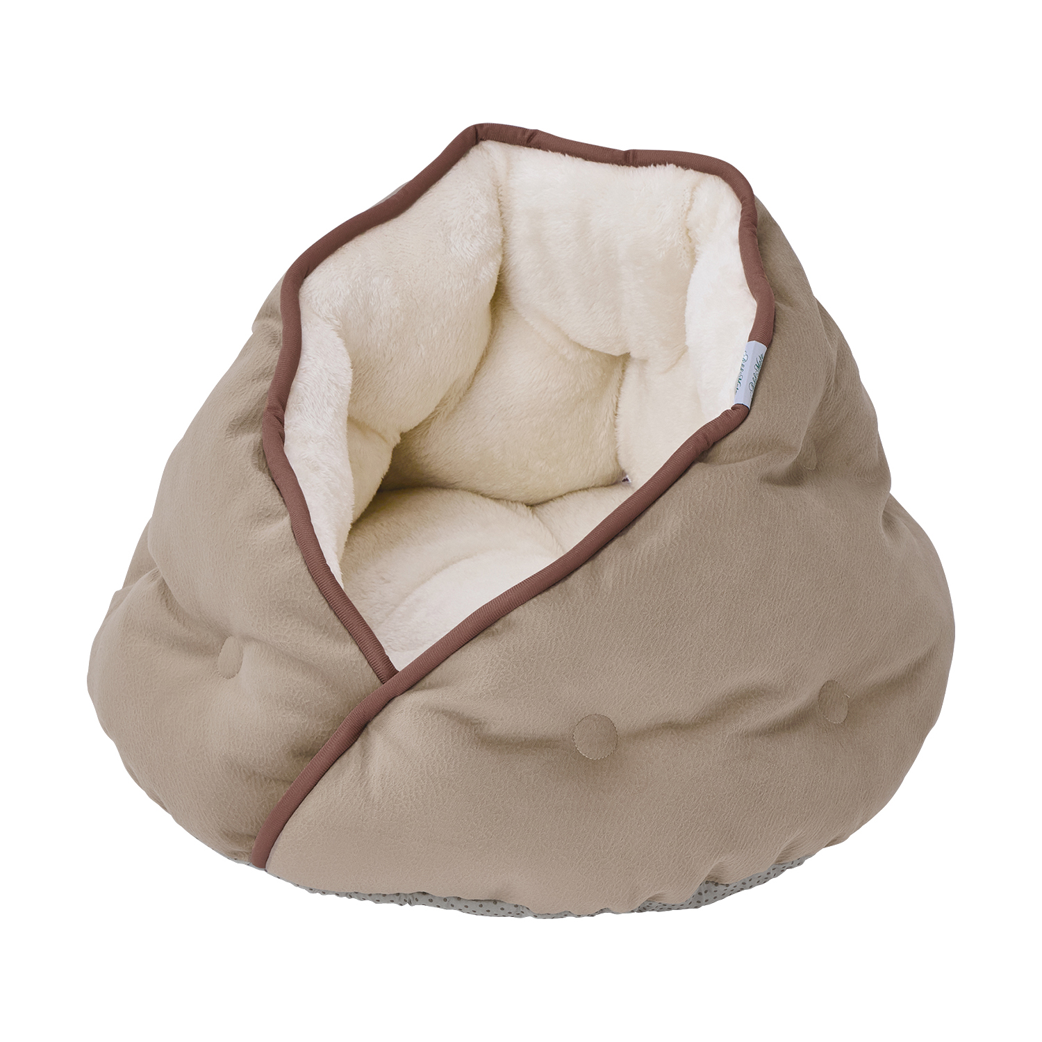 ［ペティオアドメイト(直送)］Cuna ドームベッド セピアブラウン