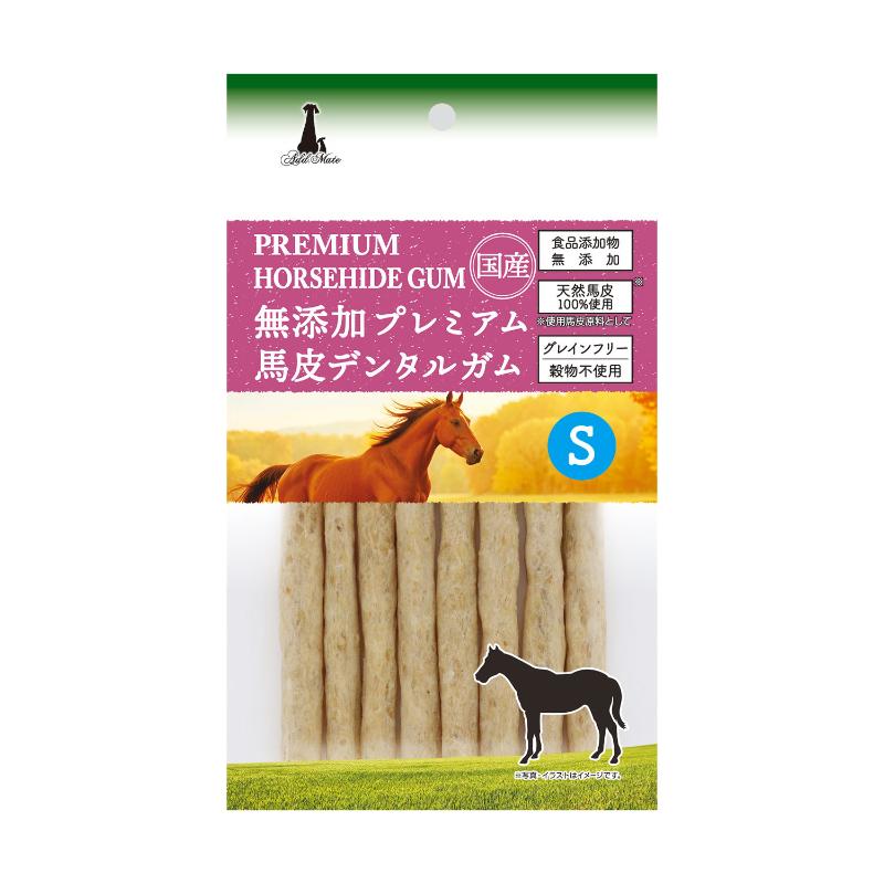 [ペティオアドメイト]馬皮デンタルガム S 8本入