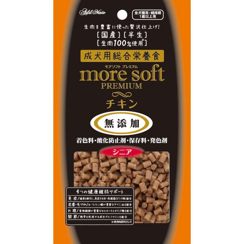 ［ペティオアドメイト］more softプレミアム チキン シニア 60g