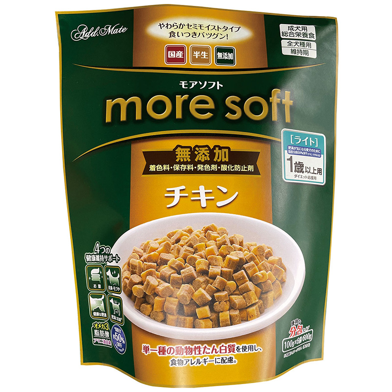 [ペティオアドメイト] more soft チキンライト 600g