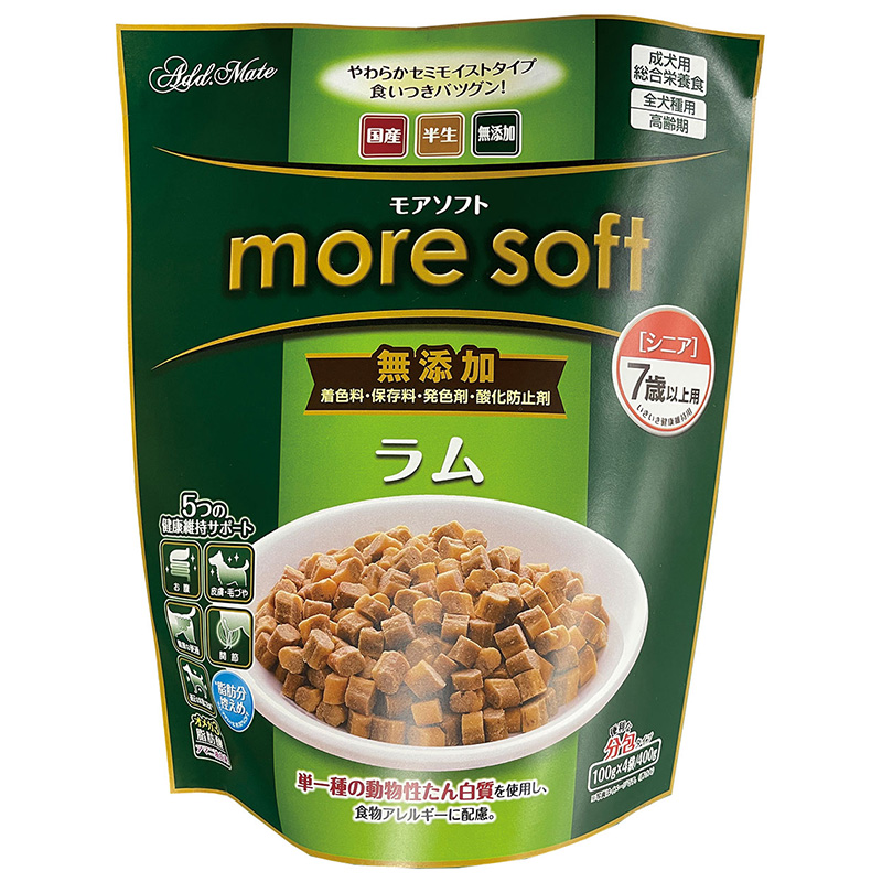 [ペティオアドメイト] more soft ラムシニア 400g