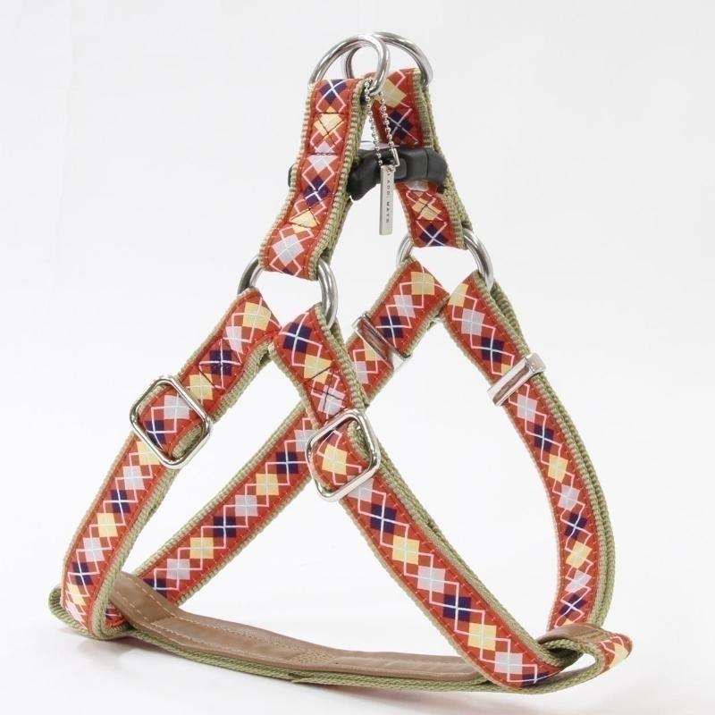 ［ペティオアドメイト(直送)］アーガイルハーネス L レッド