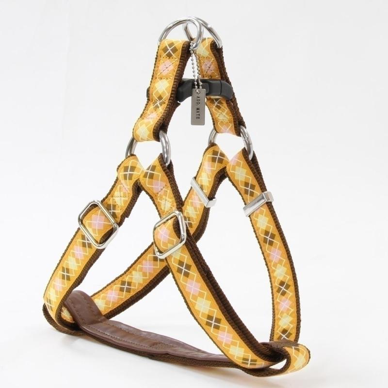 ［ペティオアドメイト(直送)］アーガイルハーネス L オレンジ