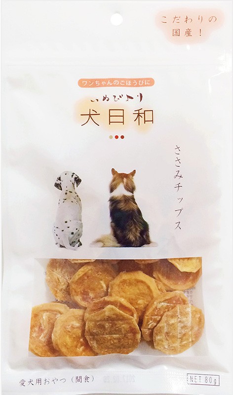 わんわん 犬日和おやつ ささみチップス 80g ペット用品の仕入は Petポチッと で