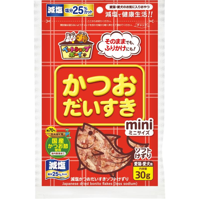 ［マルトモ］減塩かつおだいすきソフトミニ 30g