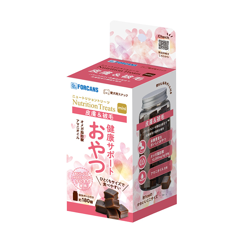 [フォーキャンス]ニュートリショントリーツミニ 皮膚&被毛