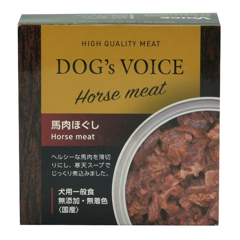 [ヴォイス] ドッグヴォイス 馬肉ほぐし 85g