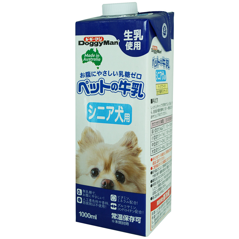 [ドギーマンハヤシ] ペットの牛乳 シニア犬用 1000ml　【メーカーフェア_10】