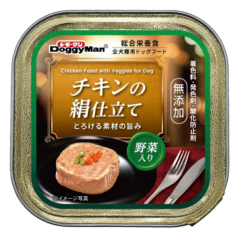 ［ドギーマンハヤシ］チキンの絹仕立て 野菜入り 100g