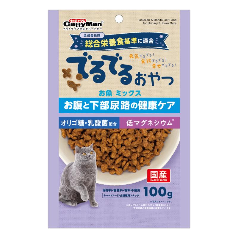 ［ドギーマンハヤシ］でるでるおやつ お腹と下部尿路の健康ケア 100g