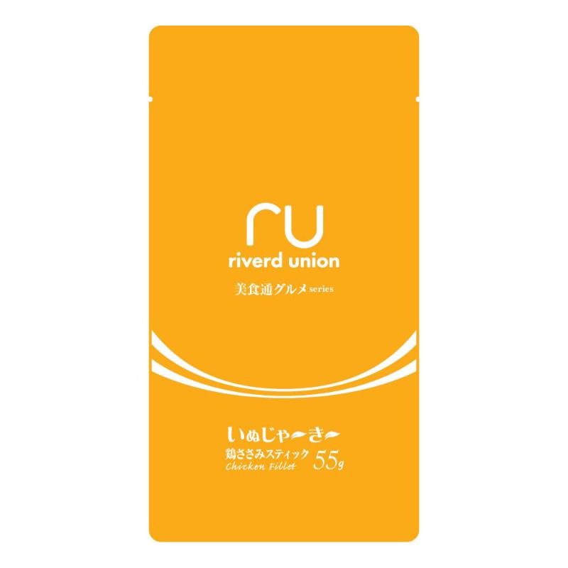 ［リバードコーポレーション］美食通グルメseries いぬじゃ～き～ 鶏ささみスティック 55g