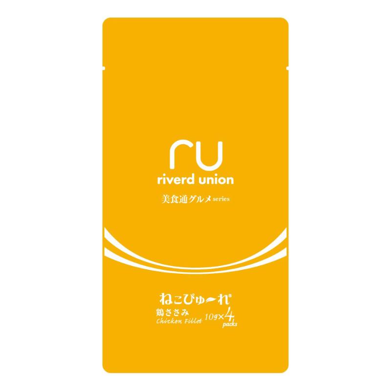 [リバードコーポレーション]美食通グルメseries ねこぴゅ~れ 鶏ささみ 4本