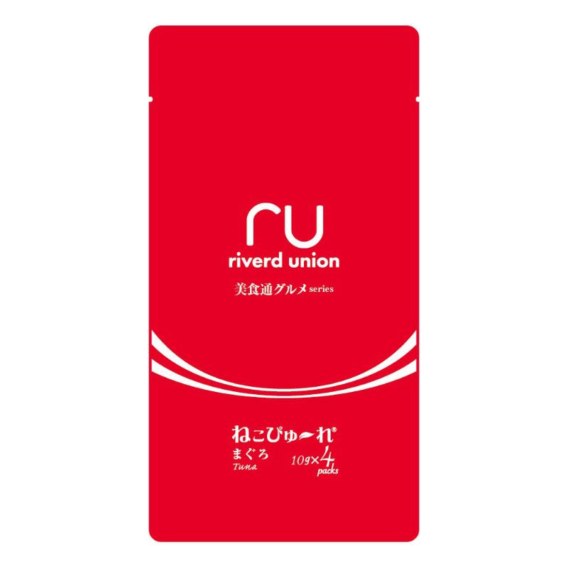 [リバードコーポレーション]美食通グルメseries ねこぴゅ~れ まぐろ 4本