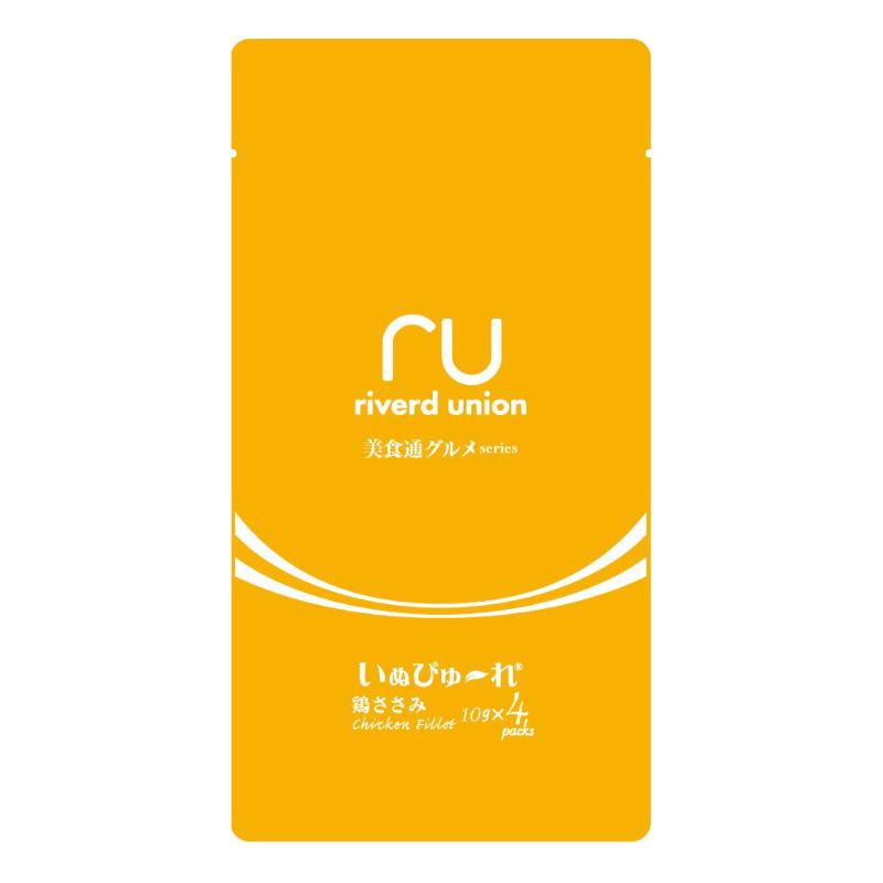 [リバードコーポレーション]美食通グルメseries いぬぴゅ~れ 鶏ささみ 4本