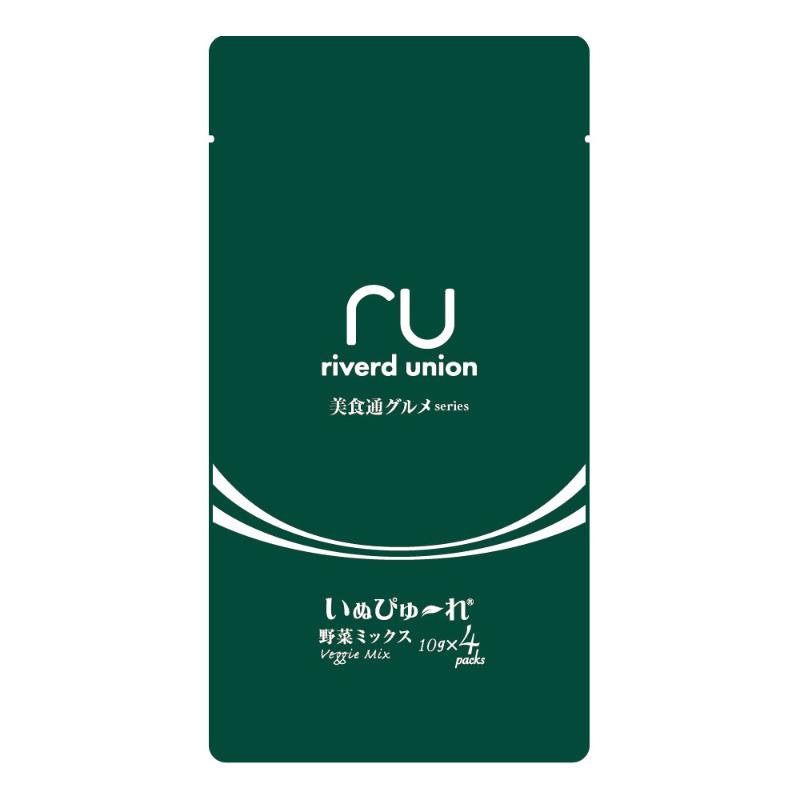 [リバードコーポレーション]美食通グルメseries いぬぴゅ~れ 野菜ミックス 4本