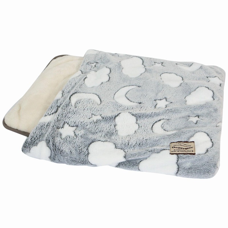 【アウトレット】[ドギーマンハヤシ]あったかプラス 寝ぶくろ ムーンナイト ダークグレー