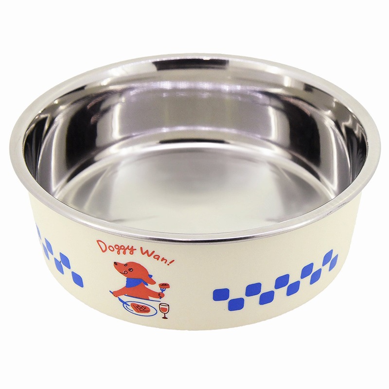 ［ドギーマンハヤシ］ステンレスの食器 ごはんにゃわん 犬用 MINI ダイナー