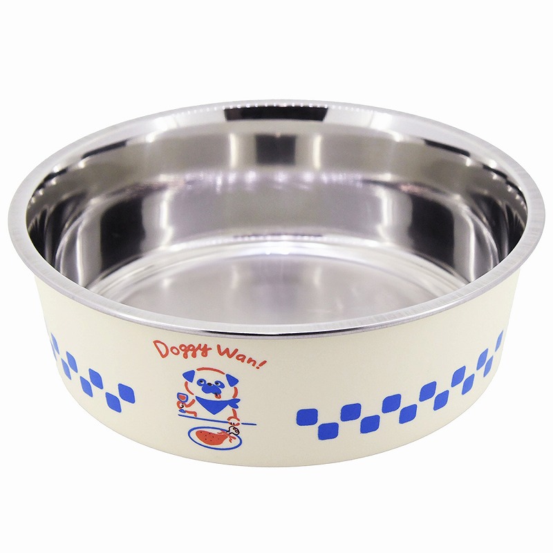 ［ドギーマンハヤシ］ステンレスの食器 ごはんにゃわん 犬用 SS ダイナー