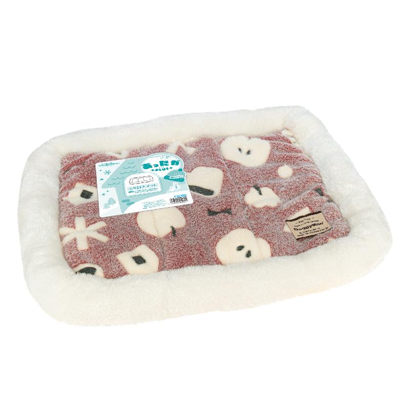 ［ドギーマンハヤシ］あったかプラス ふち付きマット ふゆじかん 朝のぬくもり