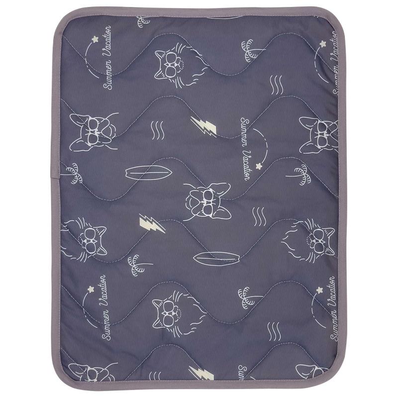 ［ドギーマンハヤシ］クールズ マットS サマーライド ひんやりネイビー