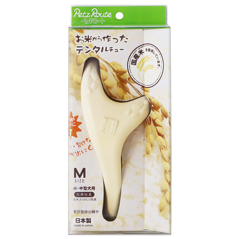 [ペッツルート] お米から作ったデンタルチューM　