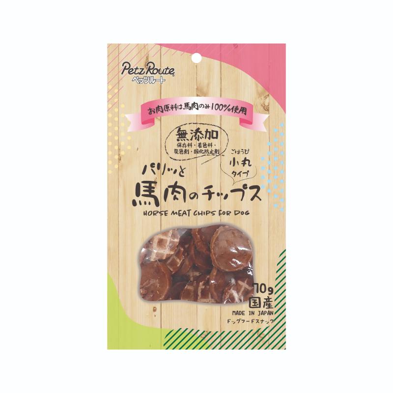 ［ペッツルート］パリッと馬肉のチップス 70g