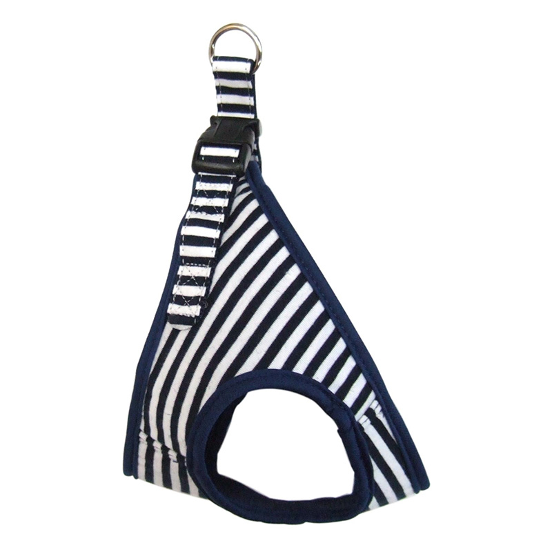 ［岡野製作所］ストライプソフトハーネス M ネイビーホワイト