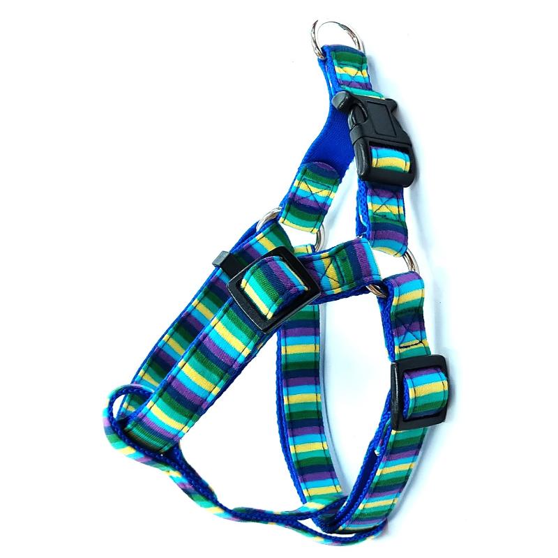 【アウトレット】［岡野製作所］ストライプハーネス#20 マルチブルー