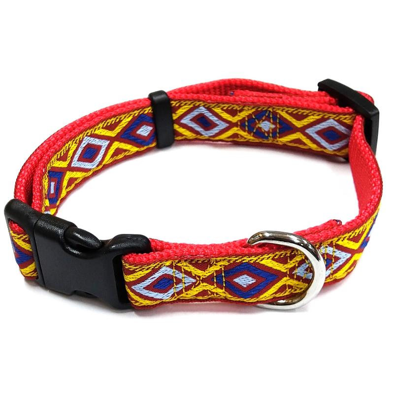 【アウトレット】[岡野製作所]アーガイルカラー#20 レッド