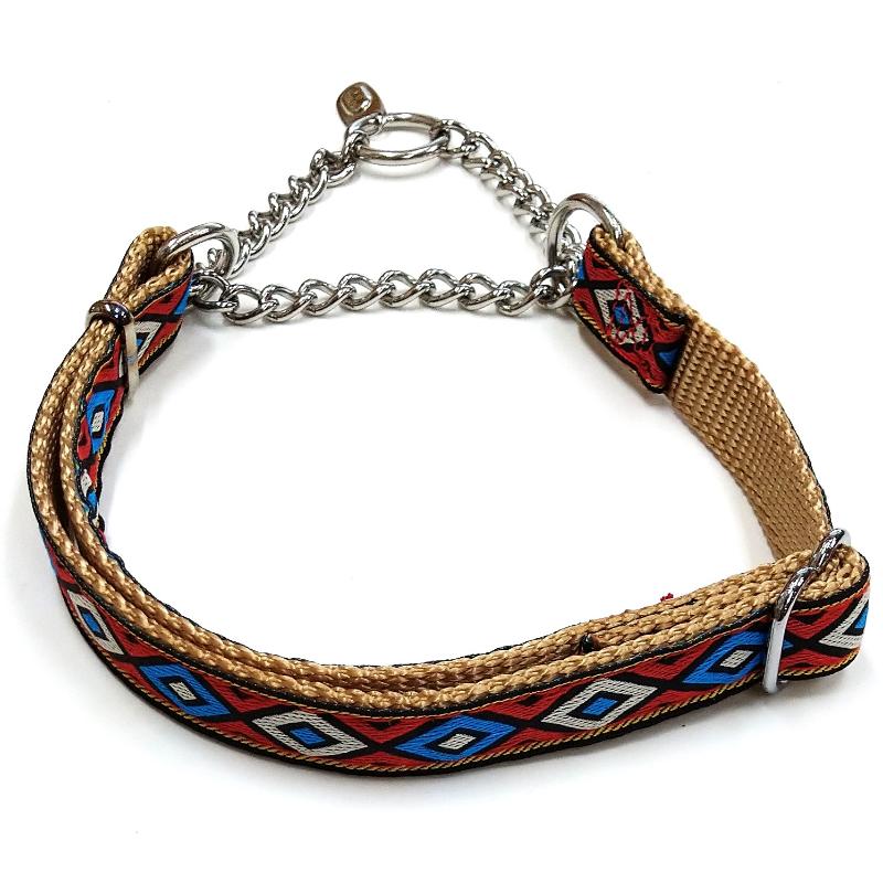 【アウトレット】［岡野製作所］アーガイルチョーク#15 ブラウン